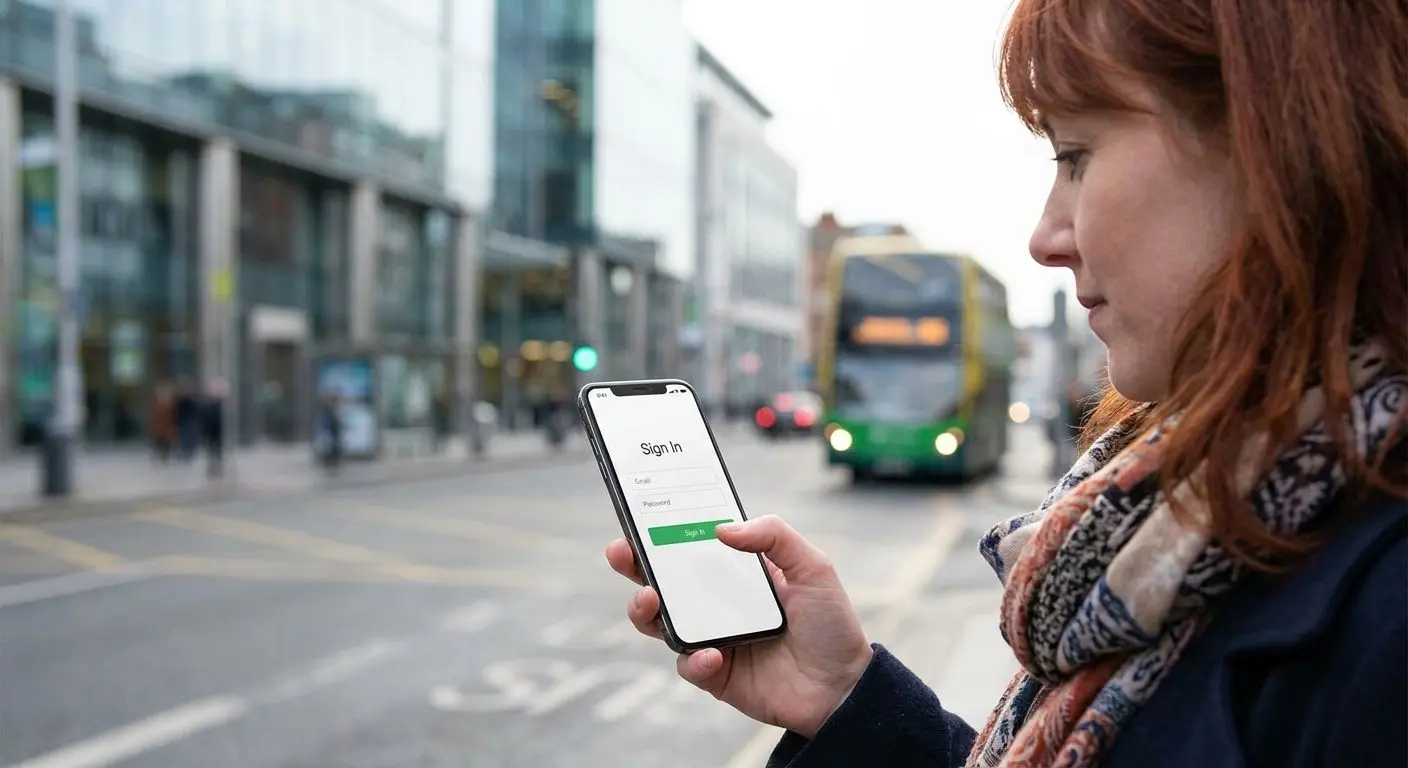 Mobile account access for users in Ireland