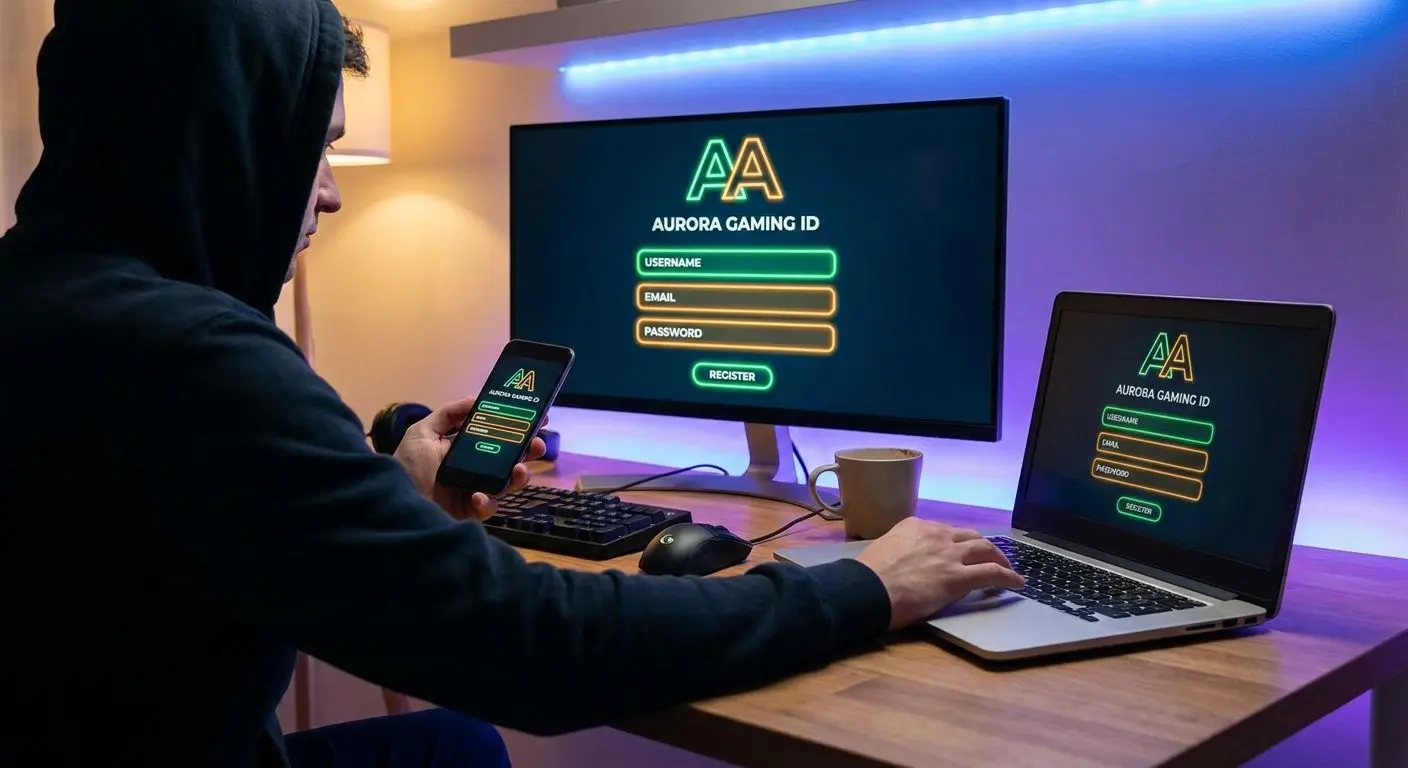 Cross-platform sign up on phone and laptop